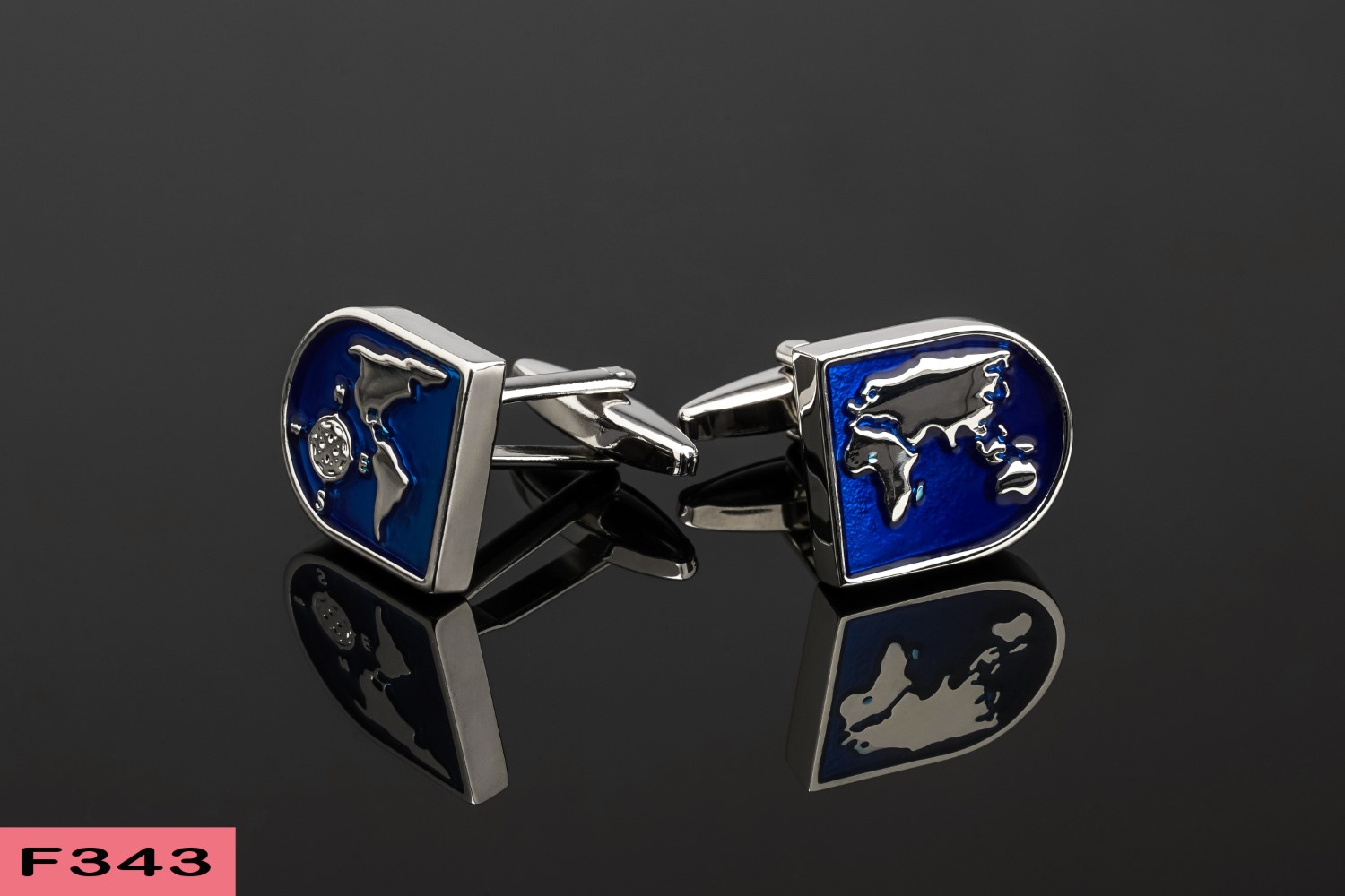 Bộ Cufflink khuy măng set F343